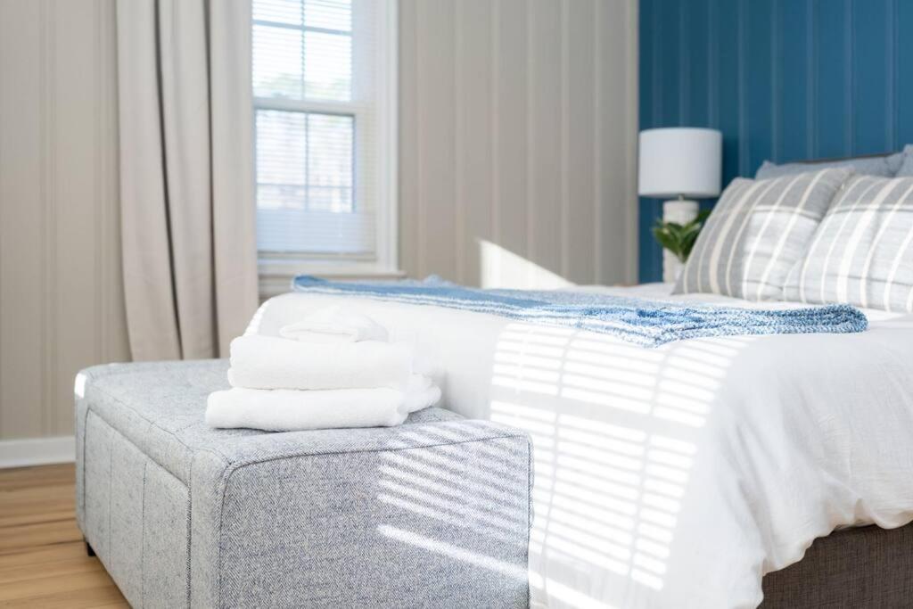 Serenity Beach House In Central Ilm W/ King Bed Wilmington Exteriör bild